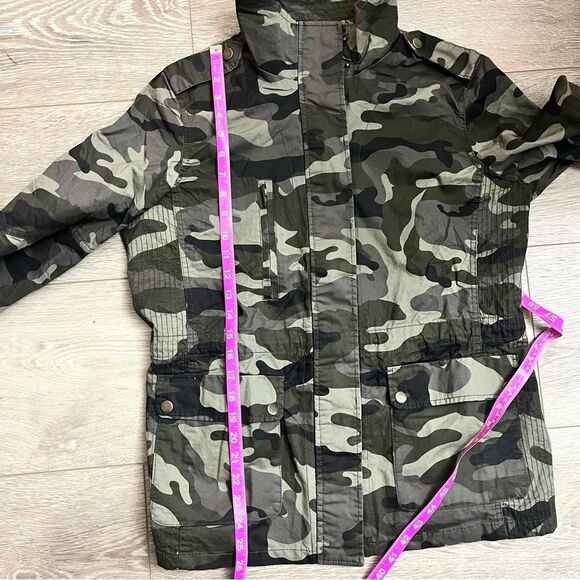 Love Tree Green Camouflage Jacket New Without Tags Size - Picture 10 of 10